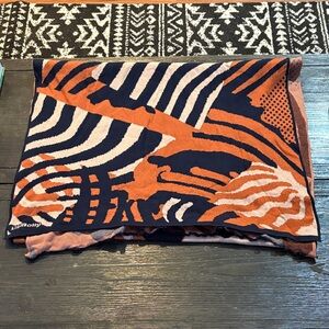 NWOT Patterned Scarf with Bold Colors